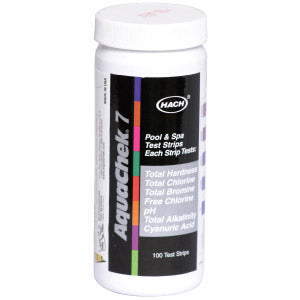 Aquachek 7 test strips- 100 tests - East Coast Pool Supplies