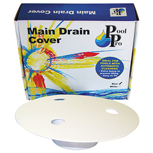 Main Drain Cover Deep Profile- Concrete Pools (White) - East Coast Pool Supplies