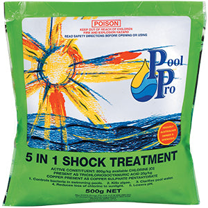 Shock treatment 500g - East Coast Pool Supplies
